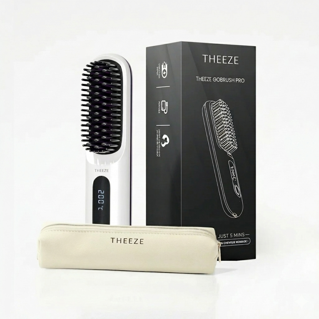 Brosse Lissante THEEZE - Style Doux et Sûr